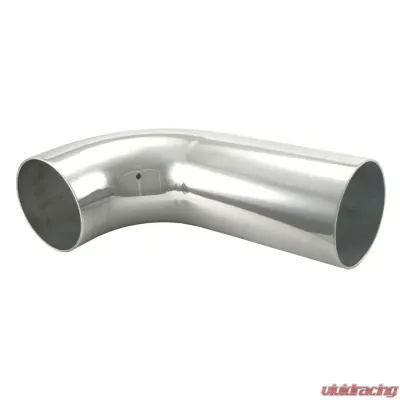 Spectre Universal Tube Elbow 3-1/2in. OD / 90 Degree Mandrel w/6in. Leg - Aluminum - 95990