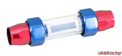 Spectre Pro-Plumbing Fuel Filter 3/8in. - Red/Blue - 2220