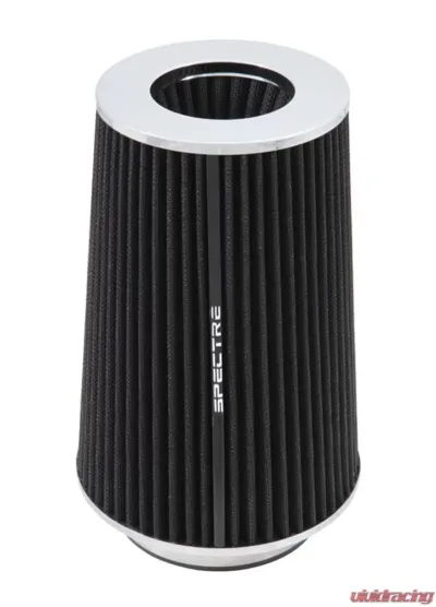 Spectre Adjustable Conical Air Filter 9-1/2in. Tall (Fits 3in. / 3-1/2in. / 4in. Tubes) - Black - 9731