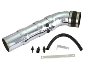 Spectre Universal Intake Tube Kit 3in. - Chrome ABS