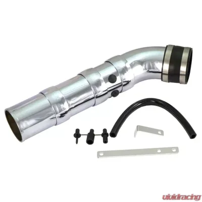 Spectre Universal Intake Tube Kit 3in. - Chrome ABS - 8208