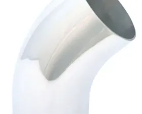 Spectre Universal Tube Elbow 3in. OD / 45 Degree - Aluminum