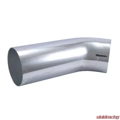 Spectre Universal Tube Elbow 4in. OD / 45 Degree (7in. Leg) - Aluminum - 97490