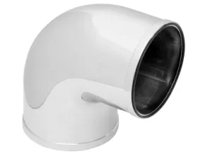 Spectre Universal Intake Elbow Tube (ABS) 3in. OD / 90 Degree - Chrome