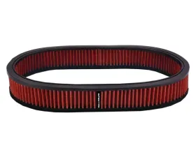 Spectre Air Filter Oval 12in. x 2in. - Red