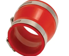 Spectre Coupler/Reducer 3in. to 2.5in. (PVC) - Red