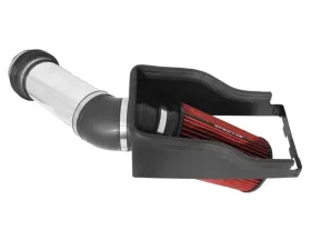 Spectre Air Intake Kit - Polished w/Red Filter Ford F250/350 V8-7.3L DSL 1999-2003