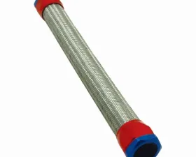 Spectre Stainless Steel Flex Radiator Hose Kit 1.5in. x 22in. Red/Blue