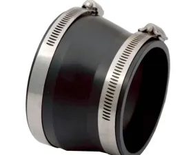 Spectre Coupler/Reducer 4in. to 3.5in. (PVC) - Black