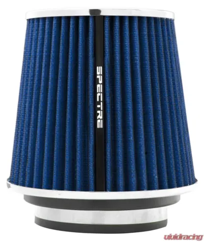Spectre Adjustable Conical Air Filter 5-1/2in. Tall (Fits 3in. / 3-1/2in. / 4in. Tubes) - Blue - 8136