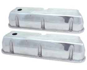 Spectre SB Ford Tall Ball Milled Valve Cover Set - Polished Aluminum
