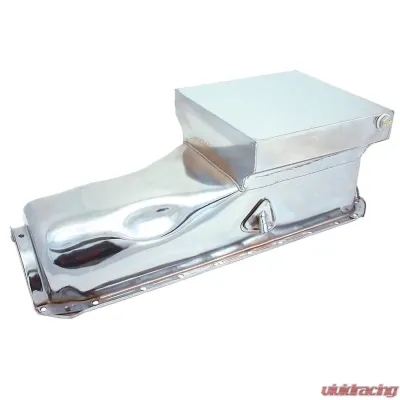 Spectre BB Chevy Oil Pan w/6 Qt. Capacity - Chrome - 5486