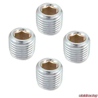 Spectre Pipe Plug 1/4in. NPT - 4 Pack - 6048