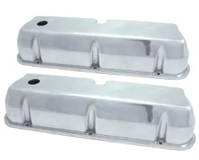 Spectre SB Ford Tall Valve Cover Set - Polished Aluminum