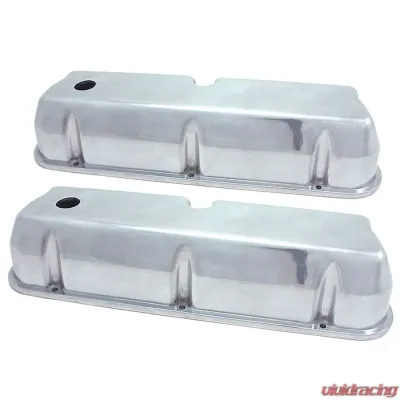 Spectre SB Ford Tall Valve Cover Set - Polished Aluminum - 5018