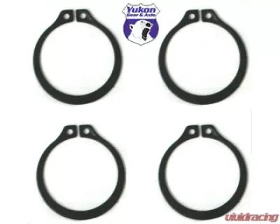 Yukon Gear & Axle YP SJ-733X-502 4 Full Circle Snap Rings for 733X U-Joint Aftermarket Axle - YP SJ-733X-502