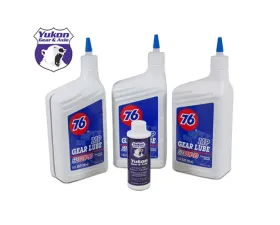 Yukon Gear 80W90 Conventional Gear Oil, 3 Quarts