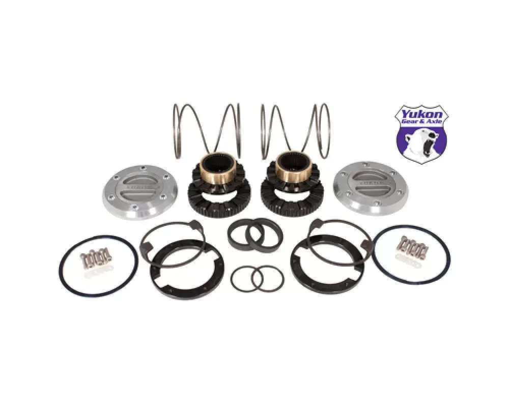 Yukon Gear & Axle Yukon Hardcore Locking Hub Set For Dana 44 GM And Ford 1/2 And 3/4 Ton 19 Spline - YHC70006