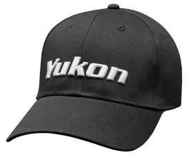 Yukon Gear Yukon Baseball Cap, Black w/White Embroidered Logo