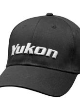 Yukon Gear Yukon Baseball Cap, Black w/White Embroidered Logo                                     - YCWHAT-11 - Image 3