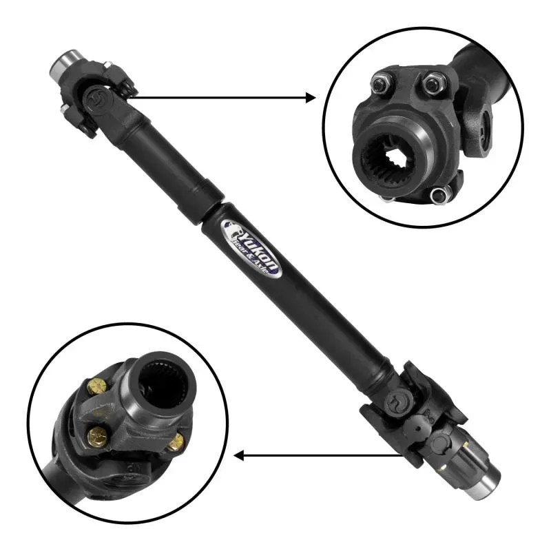 Yukon Gear Yukon Performance Rear Driveshaft 2018 Jl Wrangler Sport 2 Door w/Mt Jeep Wrangler Rear Manual 2018-2020 - YDS037