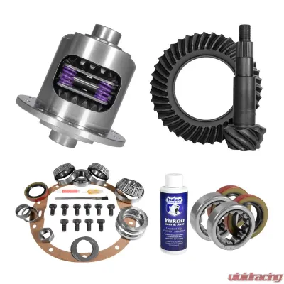 Yukon Gear & Axle YGK2338 Ring and Pinion Set with Positraction Unit for Rear Installation - YGK2338
