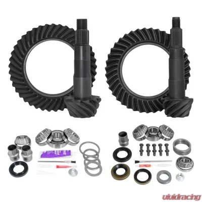 Yukon Gear & Axle Ring & Pinion Gear Kit Front & Rear for Toyota 8.4/7.5R with Install Kits - YGKT001-529