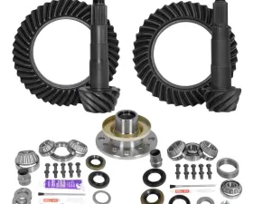 Yukon Gear & Axle Yukon Gear Ring & Pinion Gear Kit Front & Rear for Toyota 8/7.5R