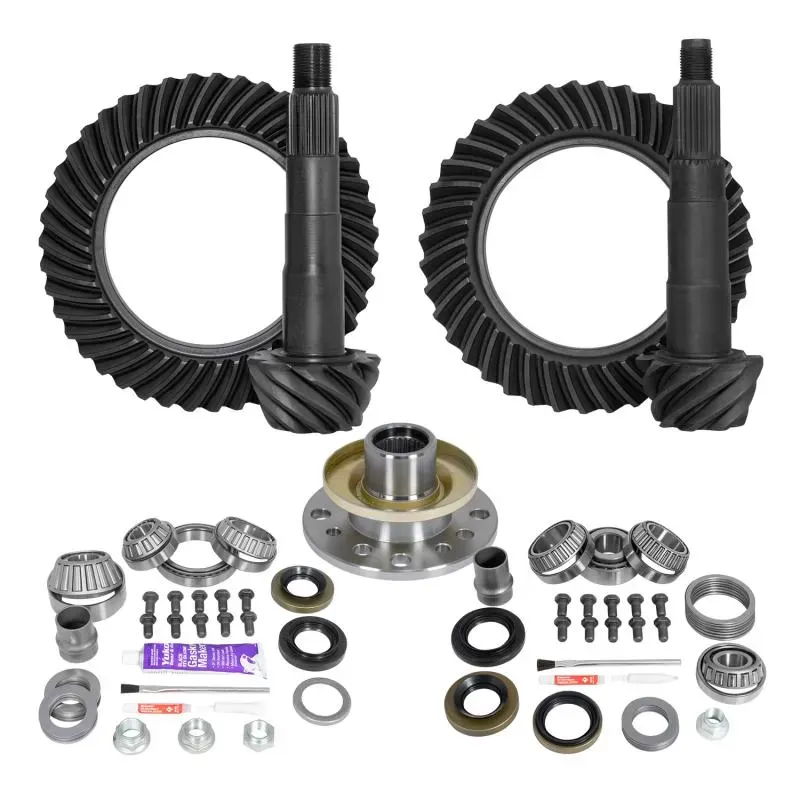 Yukon Gear Ring & Pinion Gear Kit Package Front & Rear w/Install Kits - Toyota 8/7.5R Toyota - YGKT002-488