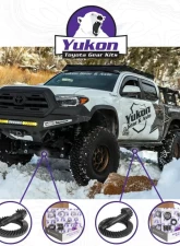 Yukon Gear & Axle Ring & Pinion Gear Kit Front & Rear for Toyota 8"/8" IFS                                     - YGKT006-488-4 - Image 5