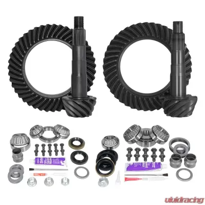 Yukon Gear & Axle Ring & Pinion Gear Kit Package Front & Rear for Toyota 8"/8" IFS - YGKT006-529-4