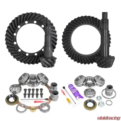 Yukon Gear & Axle Ring & Pinion Gear Kit Package Front & Rear for Toyota Land Cruiser 1991-1997 - YGKT009-529