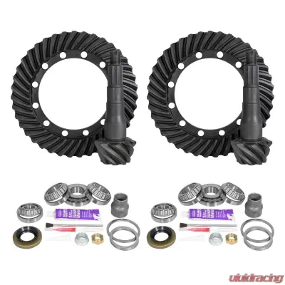 Yukon Gear & Axle Ring & Pinion Gear Kit Front & Rear for Toyota Land Cruiser 1969-1990 9.5 - YGKT010-529