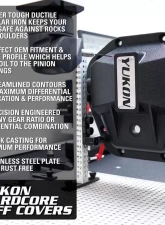Yukon Gear & Axle Hardcore Diff Cover Rear YHCC-AAM11.5 for Trail Protection                                     - YHCC-AAM11.5 - Image 5