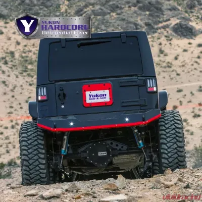 Yukon Gear & Axle Hardcore Front Nodular Iron Cover for Jeep Wrangler JL Dana 44 2018-2020 - YHCC-D44JL-FRONT