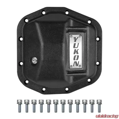 Yukon Gear & Axle Hardcore Front Nodular Iron Cover for Jeep Wrangler JL Dana 44 2018-2020 - YHCC-D44JL-FRONT