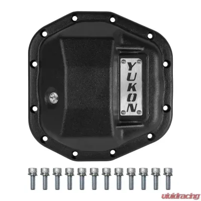 Yukon Gear & Axle Hardcore Rear Nodular Iron Cover for 2018 Jeep Wrangler JL Dana 44 - YHCC-D44JL-REAR