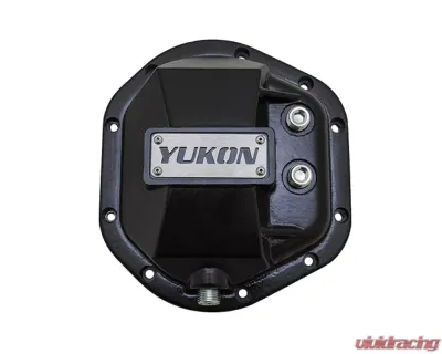 Yukon Gear & Axle Hardcore Differential Cover for Dana 44, Steel, Black Finish - YHCC-D44