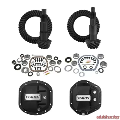Yukon Gear & Axle Yukon Stage 2 Re-Gear Kit for Jeep Wrangler 2007-2017, Front & Rear Diffs - YGK014STG2