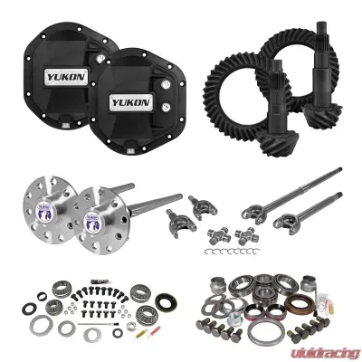Yukon Gear & Axle Yukon Stage 4 Kits with Front and Rear Ring and Pinion Sets for 4WD - YGK015STG4