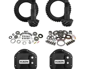 Yukon Gear & Axle Stage 2 Re-Gear Kit for Jeep Wrangler 2007-2018, Front & Rear Diffs