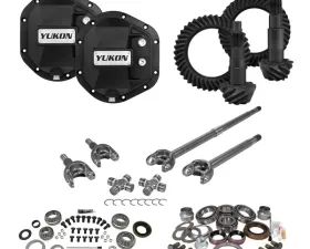 Yukon Gear & Axle Stage 3 Re-Gear Kit for Jeep Wrangler 2007-2018, 24 Spl, Incl Covers & Fr Axles