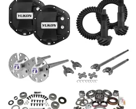Yukon Gear & Axle Yukon Stage 4 Kits Front Rear Ring Pinion Sets YGK017STG4