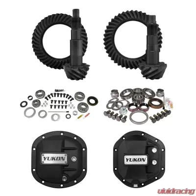 Yukon Gear & Axle Yukon Stage 2 Re-Gear Kit for Jeep Wrangler 2007-2017, Front & Rear Diffs - YGK055STG2