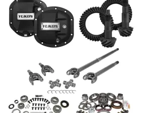 Yukon Gear & Axle Yukon Gear Stage 3 Re-Gear Kit for Jeep Wrangler 2007-2017, 24 Spl, Incl Covers & Fr Axles