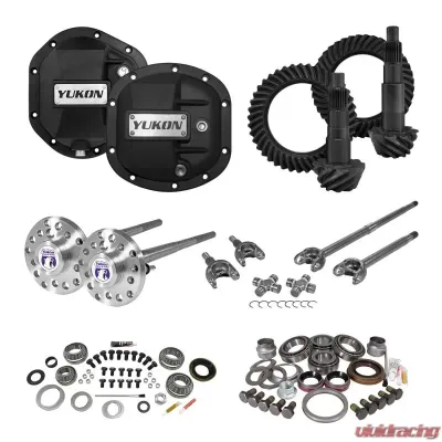 Yukon Gear & Axle YGK055STG4 Stage 4 Front and Rear Ring and Pinion Set for Jeep Wrangler 2007-2018 - YGK055STG4