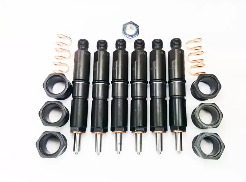 Dynomite Diesel 12 Valve CUSTOM Injector Set Dodge Cummins 5.9L 1989-1993 - DDP8993-COMP