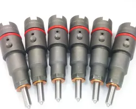 Dynomite Diesel 24V Economy Series Reman Injector Set Dodge Cummins 1998-2002