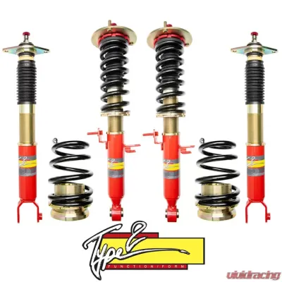Function and Form Type 2 Coilovers w/Adjustable Damping Infiniti G35 03-08 - 28600503