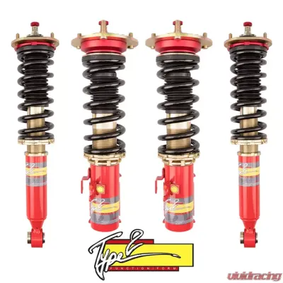 Function and Form Type 2 Coilovers w/Adjustable Damping Nissan 240sx S13 89-94 - 28600289